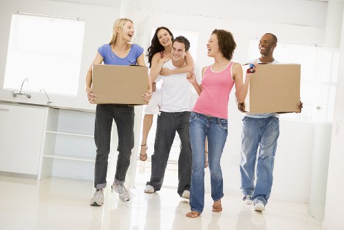 Office relocation team preparing a business move in Dulwich