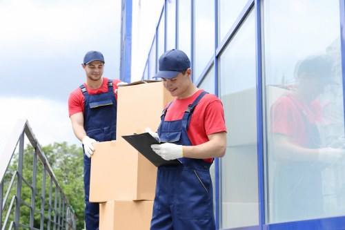 Man with a van service helping with a residential move in Dulwich